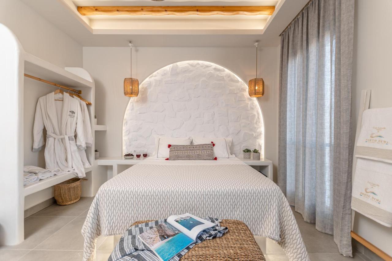 Porto Dema Luxury Suites Schoinoussa Екстериор снимка